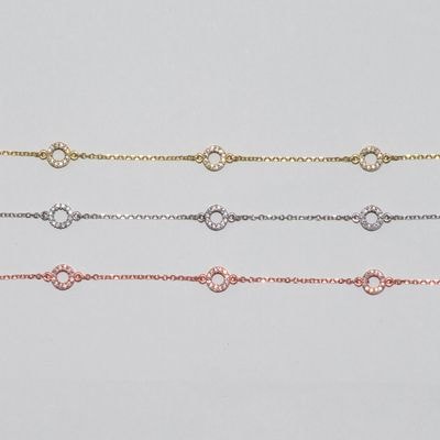 B023 Double Faced Circle Bracelet