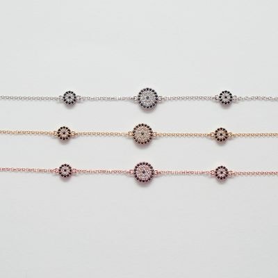 B067 Evil Eye Bracelet Double Faced