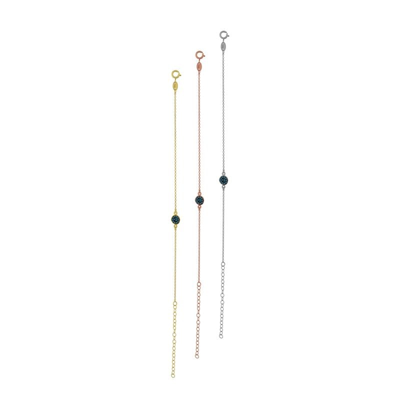 B198 Bracelet With Zirgonian Stones