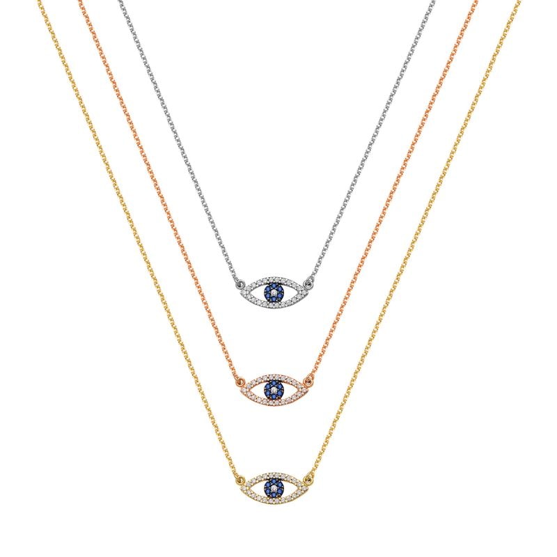 N022 Evil Eye Necklace