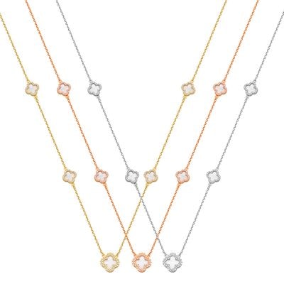 N061 Double Faced Design Necklace
