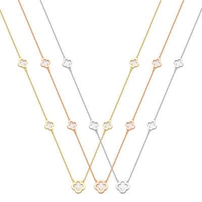 N061 Double Faced Design Necklace