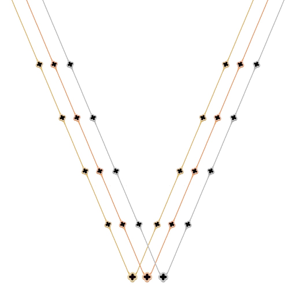 N063 Double Faced Design Necklace
