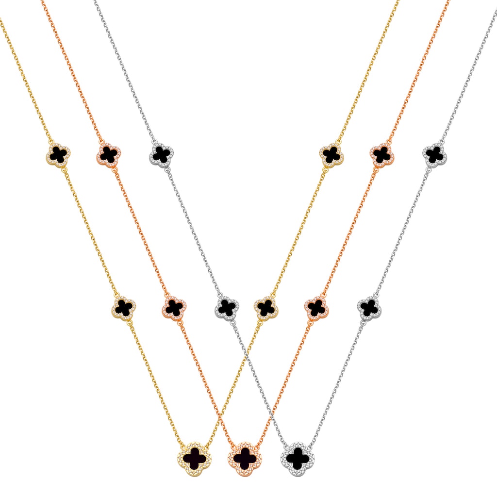 N064 Double Faced Design Necklace