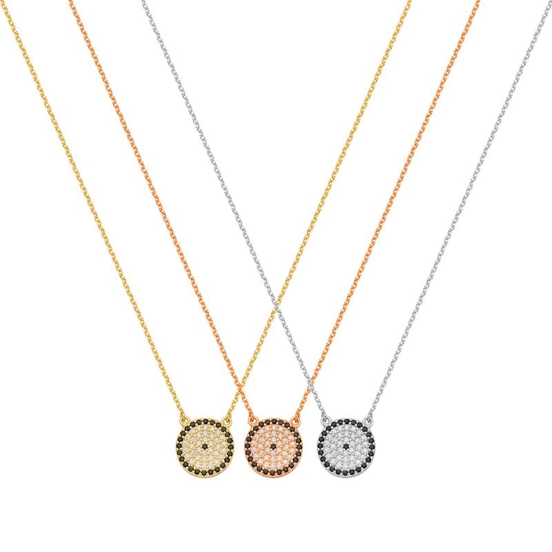 N092 Double Faced Evil Eye Necklace
