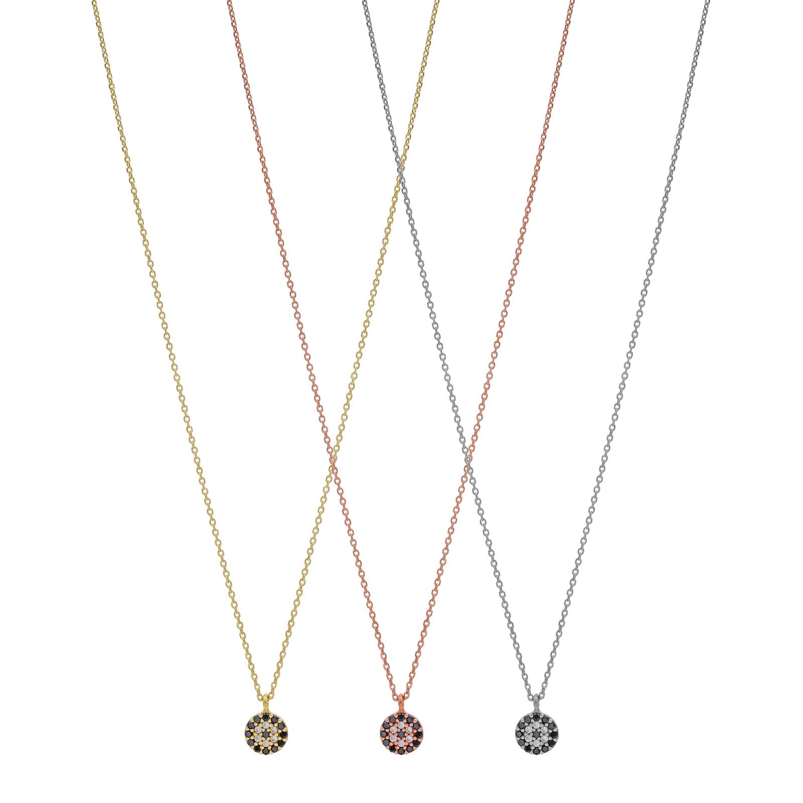 N128 Round Evil Eye