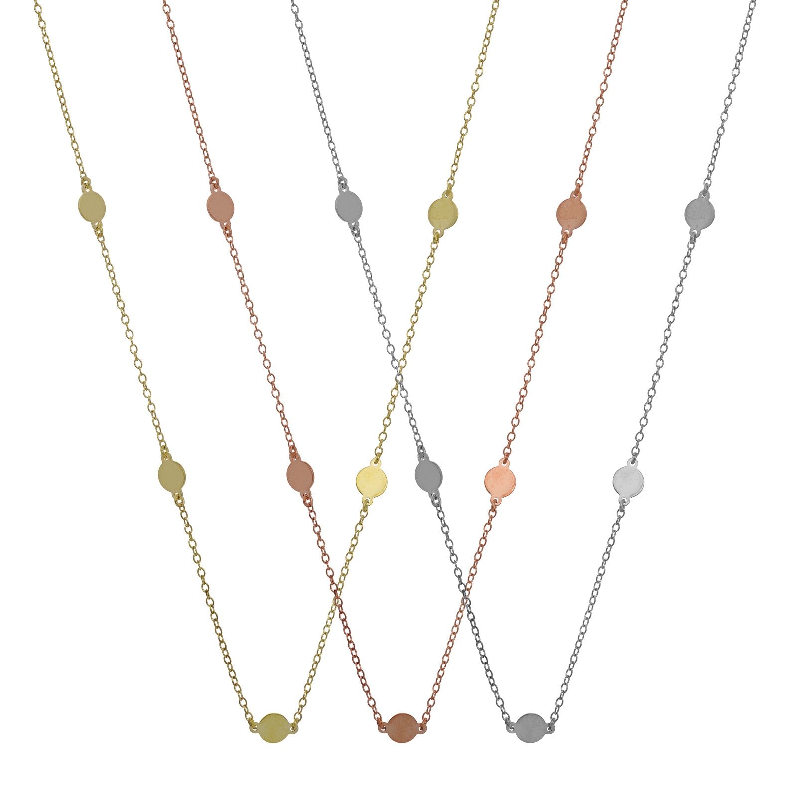 N159 Necklace With Circles