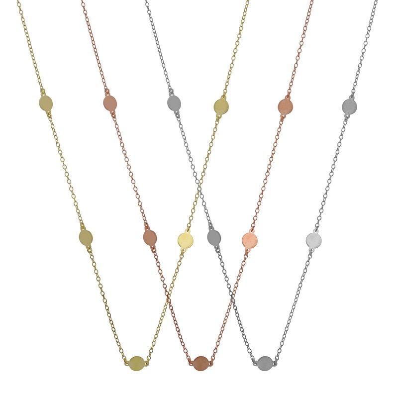 N159 Necklace With Circles