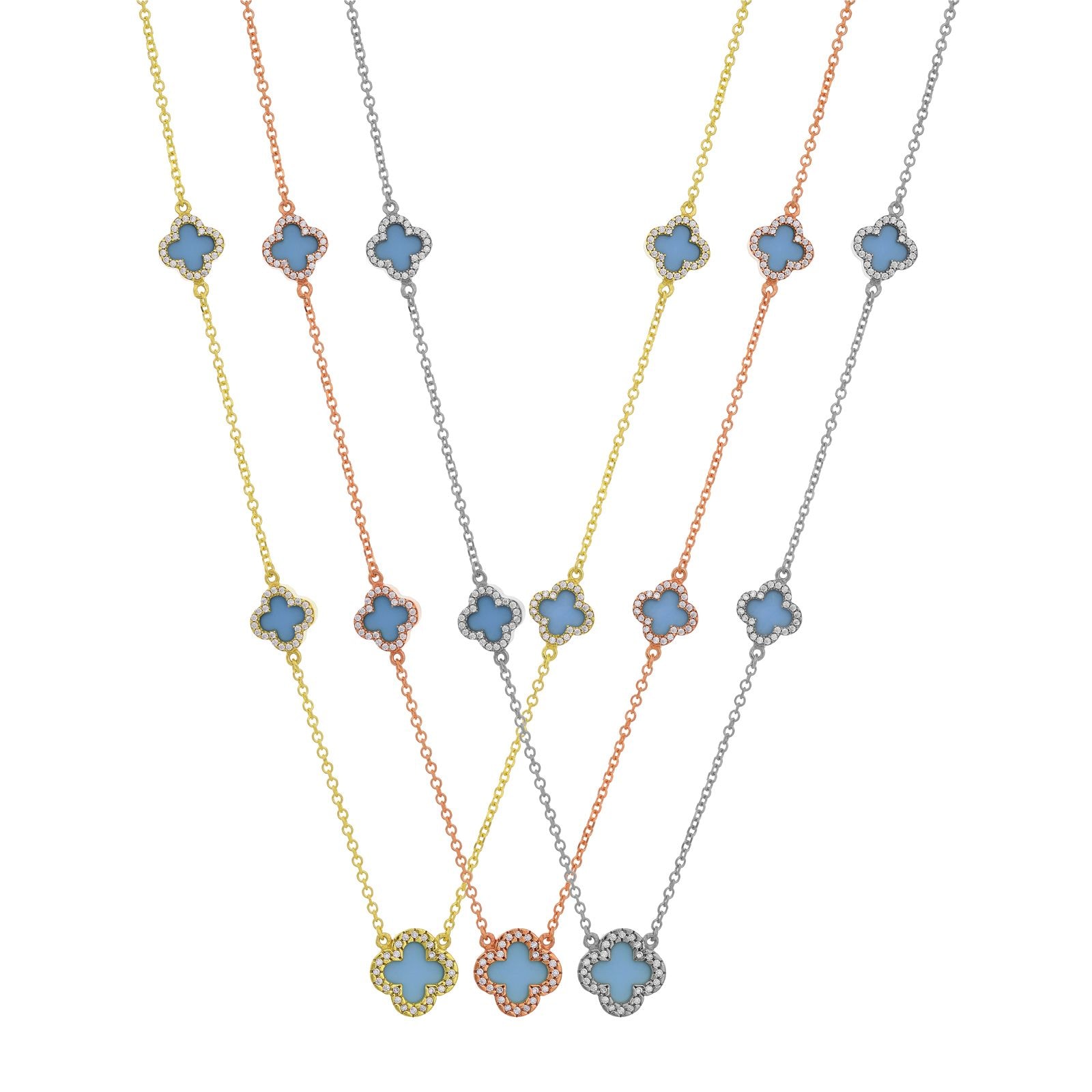 N177 Double Faced Design Necklace