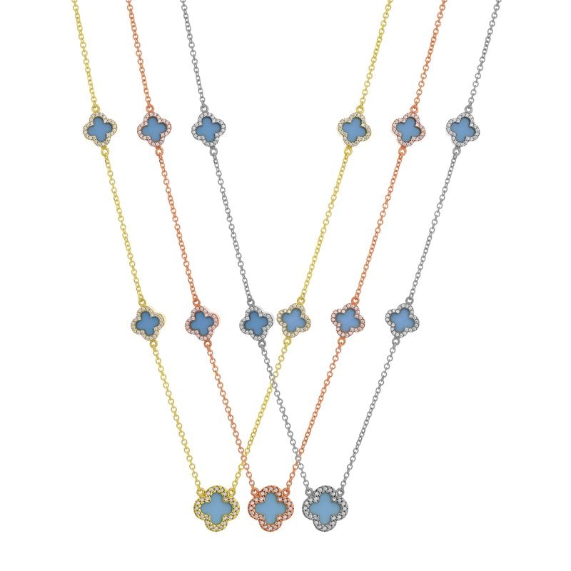 N177 Double Faced Design Necklace