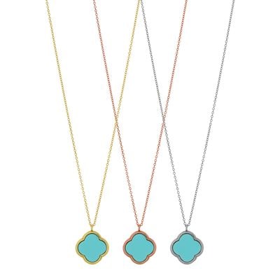 N187 Byzantine Cross Necklace Size 3
