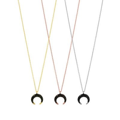 N190 Half Moon Necklace