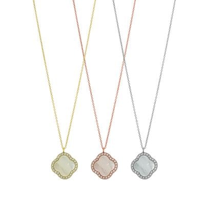 N192 Byzantine Cross Necklace Size 3