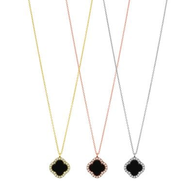N193 Byzantine Cross Necklace Size 2