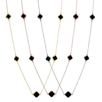 N215 Necklace With Byzantine Crosses