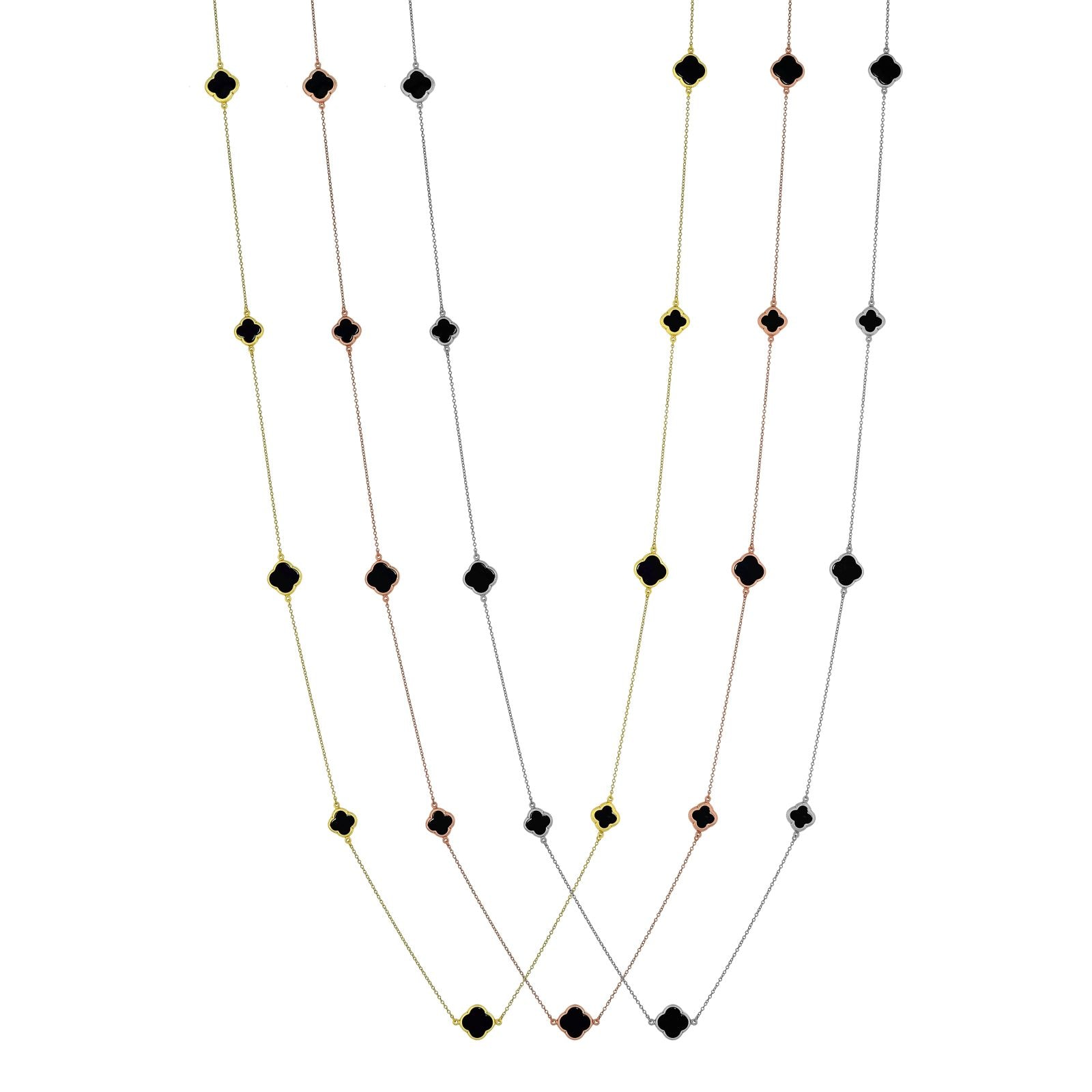 N217 Necklace With Byzantine Crosses