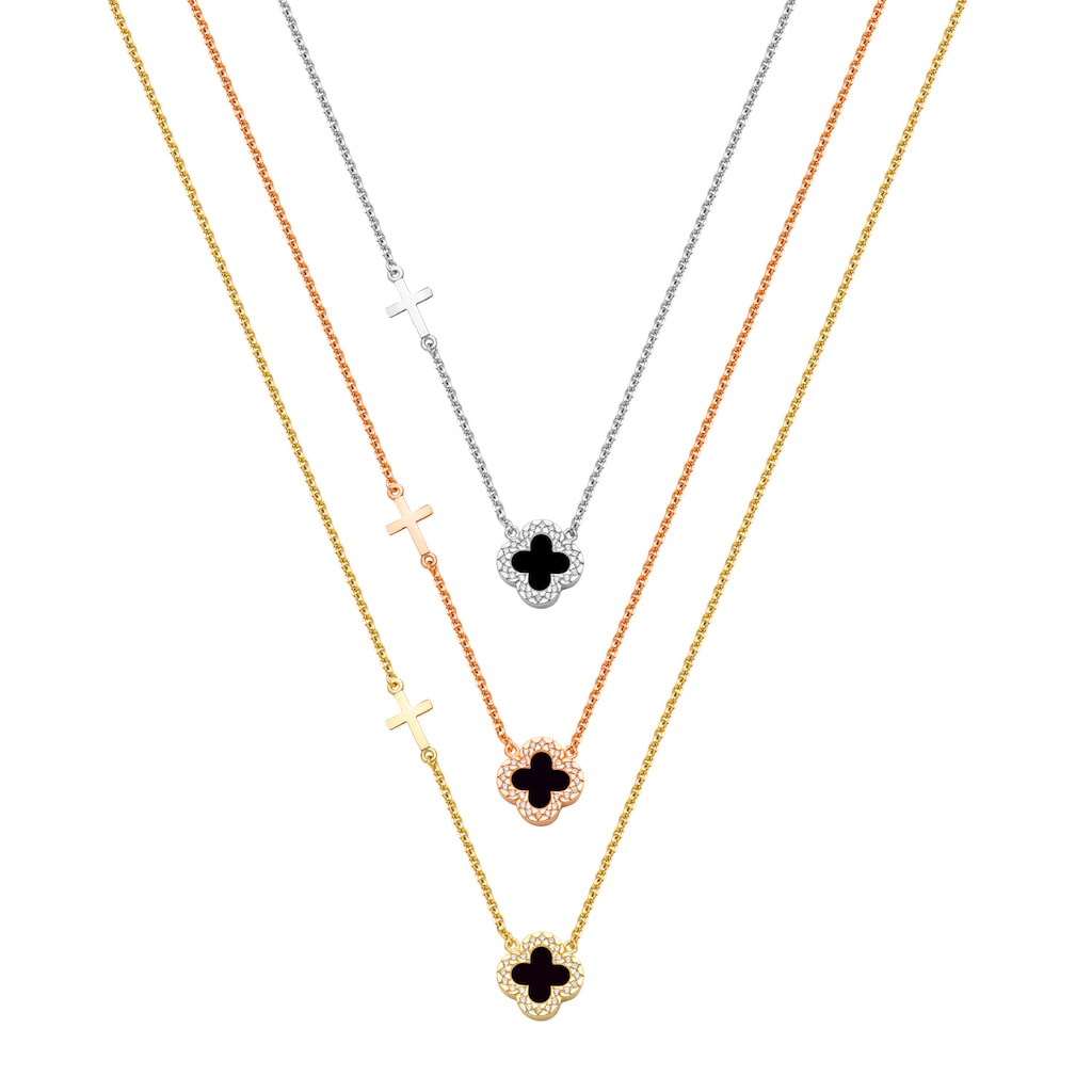 N065 Double Faced Design Necklace Big Size