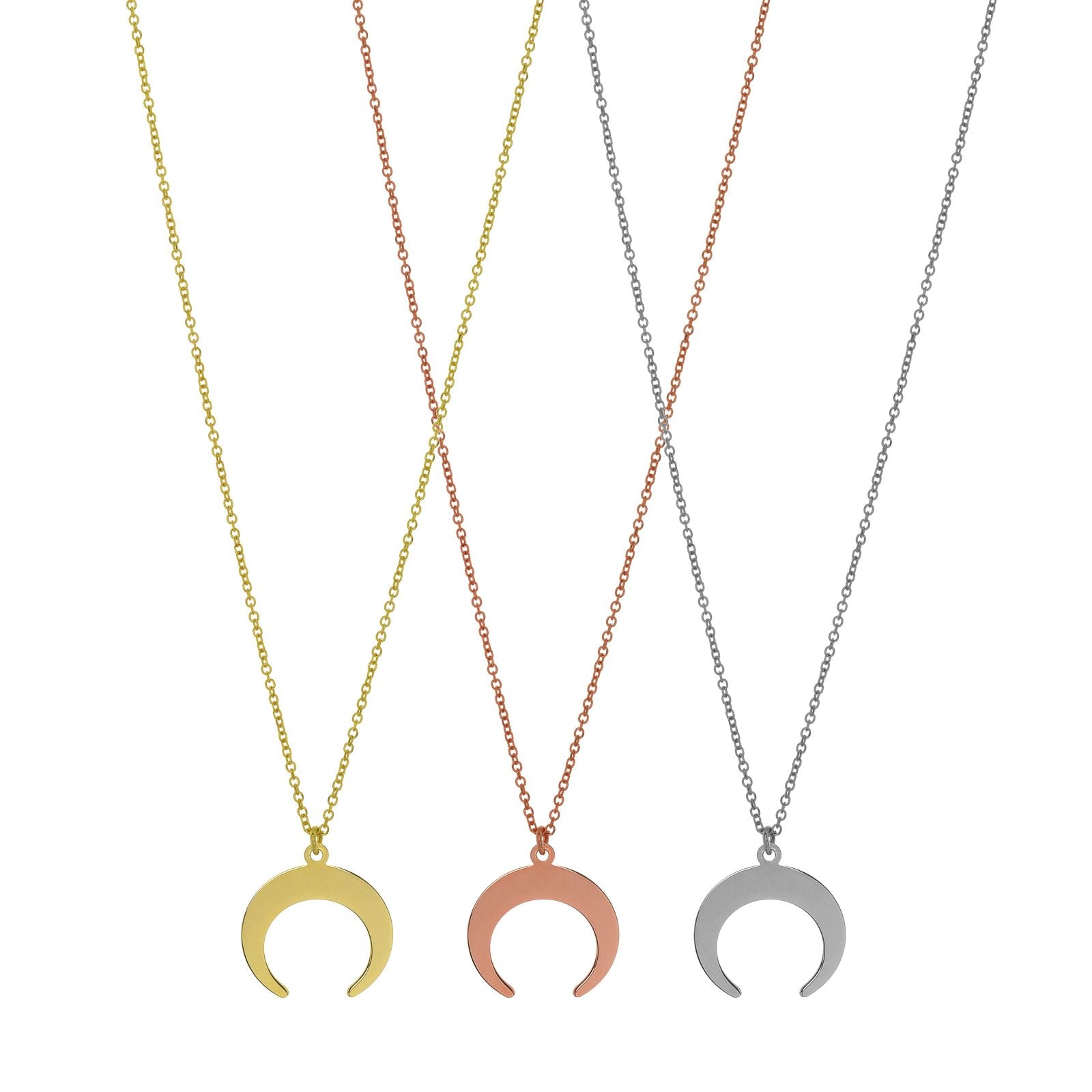 N191 Half Moon Necklace
